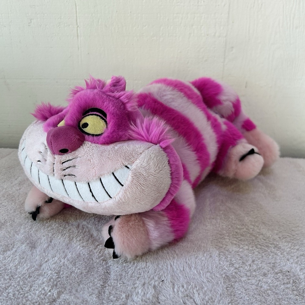 Disney Store Exclusive‎ Alice In Wonderland 18" Cheshire Cat Plush Collectible